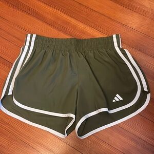 Lined Green Shorts